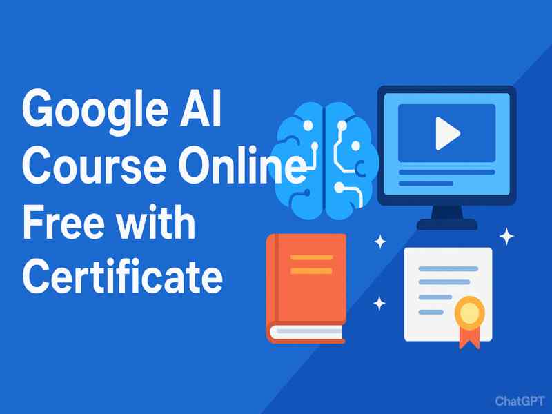 Google Artificial Intelligence Course Online Free with Certificate