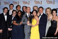 Glee Takes Golden Globe for TV Comedy or Musical Series
