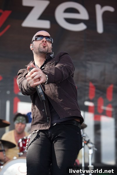 Stage performance close-up
