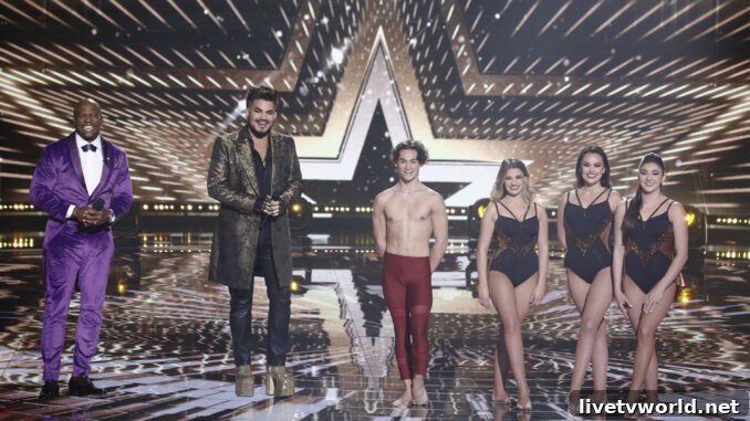America's Got Talent: All Stars Adam Lambert, Aidan Bryant , Bello Sisters