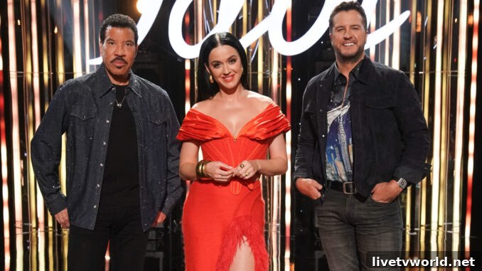 Lionel Richie, Katy Perry, Luke Bryan American Idol 2023