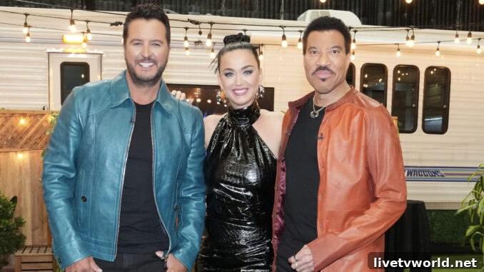 American Idol 2023 LUKE BRYAN, KATY PERRY, LIONEL RICHIE
