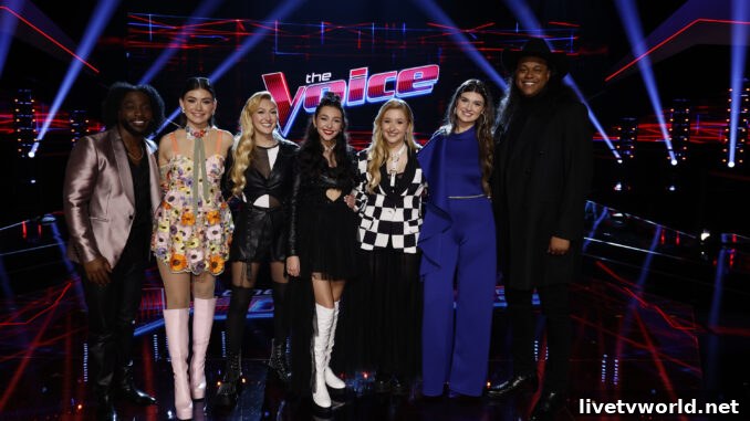 The Voice 23 Top 5 - D. Smooth, Gina Miles, Sorelle, Grace West, Noivas 