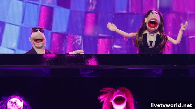 America's Got Talent 2023 - Puppet Simon and the Cowbells
