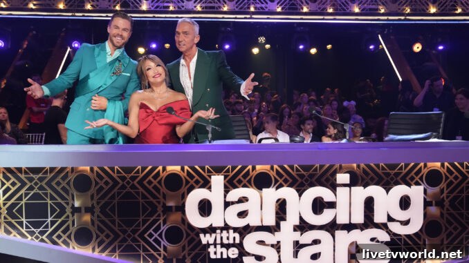 Dancing with the Stars 32 - DEREK HOUGH, CARRIE ANN INABA, BRUNO TONIOLI