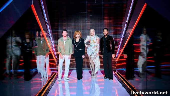 The Voice 24 - Niall Horan, Reba McEntire, Gwen Stefani, John Legend