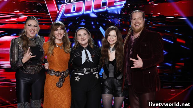 The Voice 24 Semi-Final Results - Jacquie Roar, Lila Forde, Ruby Leigh, Mara Justine, Huntley