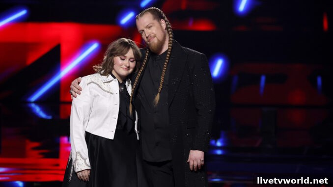 The Voice 24 Finale - Ruby Leigh, Huntley