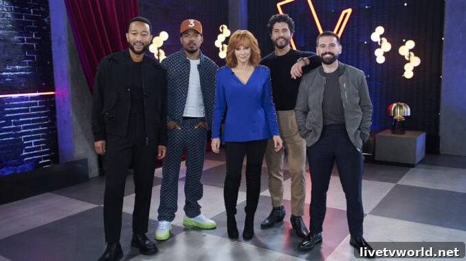 The Voice 25 - John Legend, Chance The Rapper, Reba McEntire, Dan + Shay