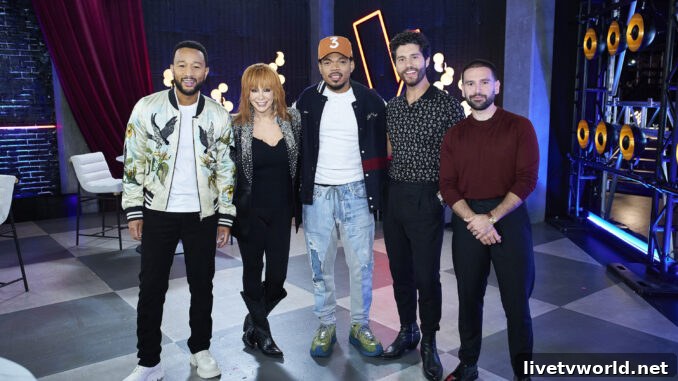 The Voice 25 - John Legend, Reba McEntire, Chance The Rapper, Dan + Shay