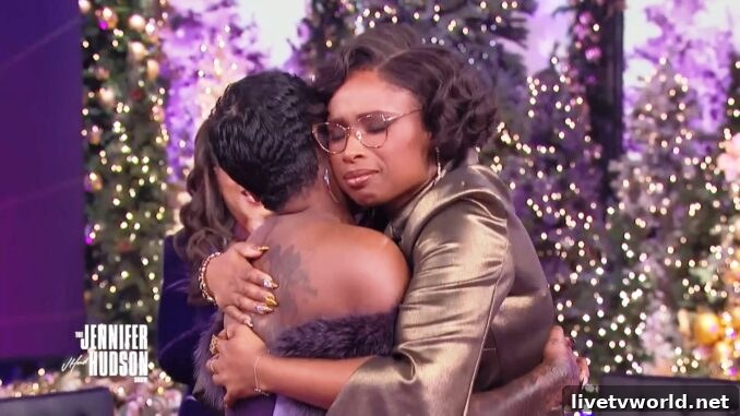 Fantasia Barrino Jennifer Hudson The Jennifer Hudson Show