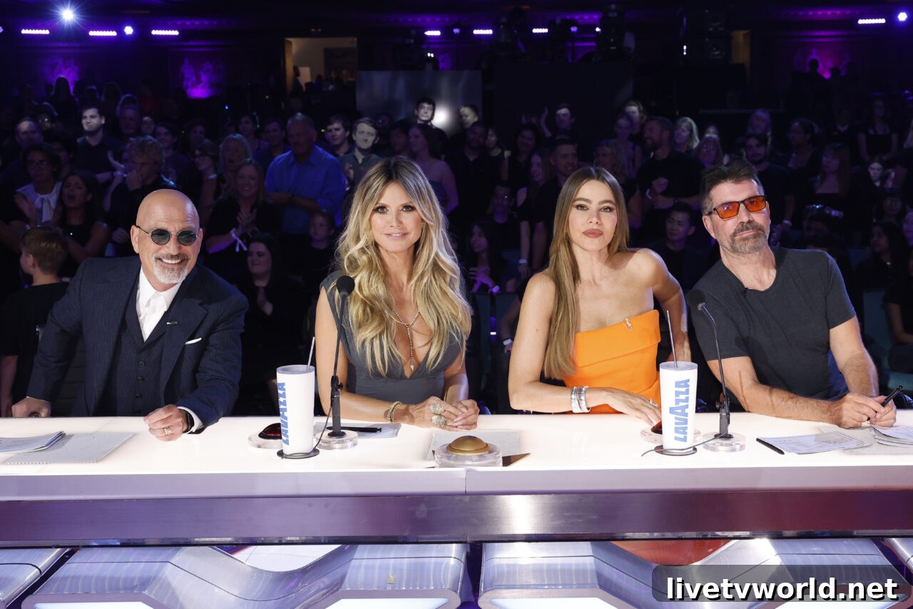 America's Got Talent 2024: Top 12 Semi-Finals Preview 2 Howie Mandel, Heidi Klum, Sofia Vergara, Simon Cowell - America's Got Talent 2024