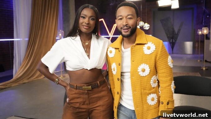Meet The Voice Season 27 Battle Round Celebrity Advisors 3 Coco Jones, John Legend - The Voice 27