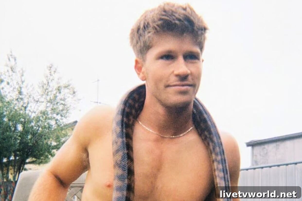 Dancing with the Stars Renewed: Bindi Irwin's Brother Joins Cast 2 Robert Irwin with a Snake = DWTS