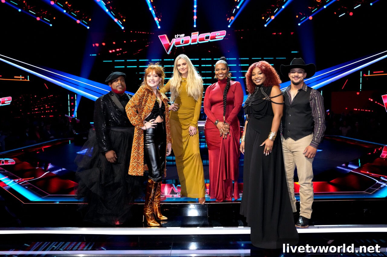 Darius J, Iris Herrera, Kelsea Ballerini, Tinika Wyatt, Alanna Lynise, Jaelen Johnston - The Voice 27