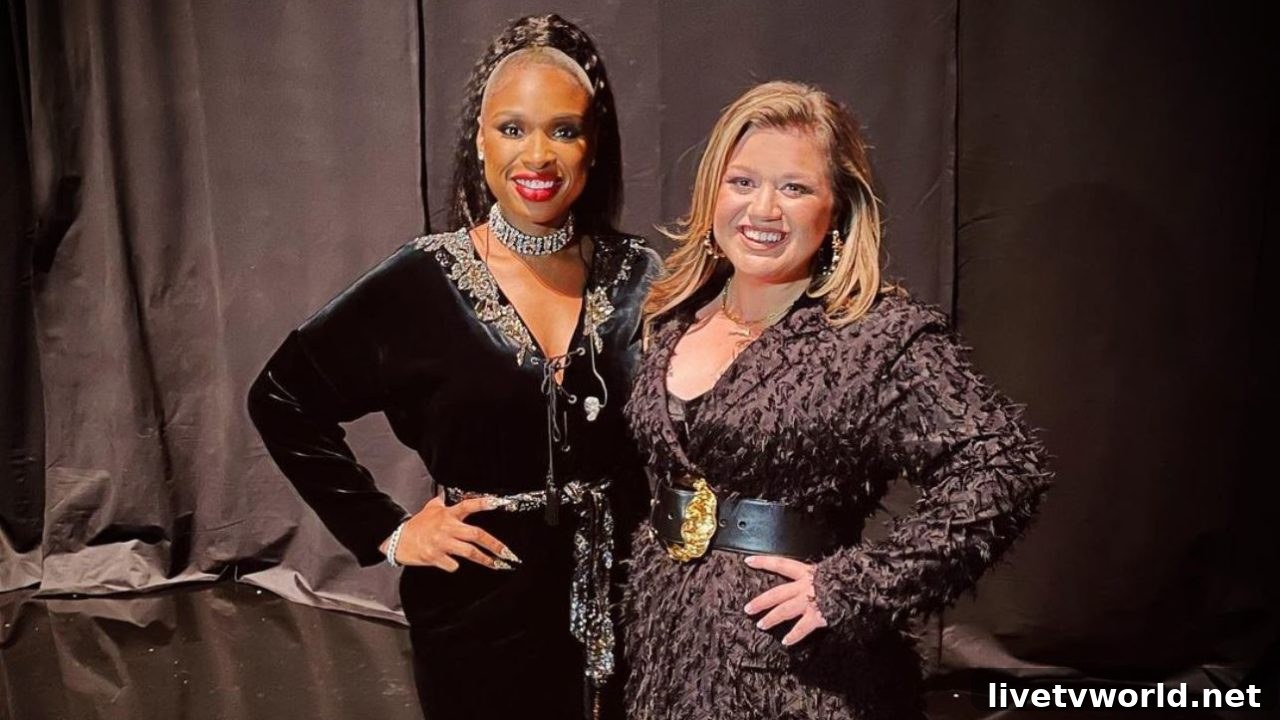 Kelly Clarkson Briefly Replaced on The Voice by Idol Alum 2 Jennifer Hudson, Kelly Clarkson - The Voice