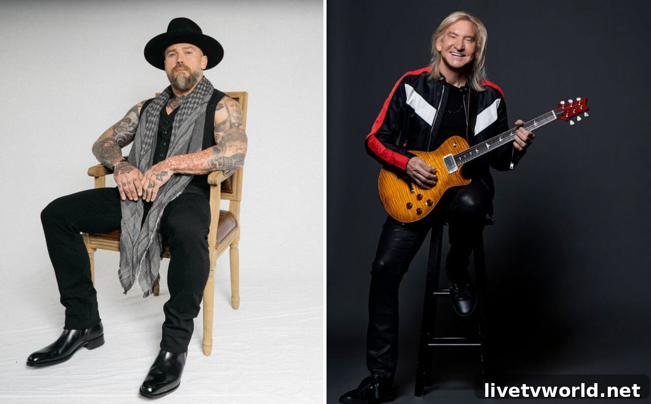 Joe Walsh & Zac Brown Named Mega Mentors on The Voice Season 28 2 The Voice 28 - Zach Brown, Joe Walsh
