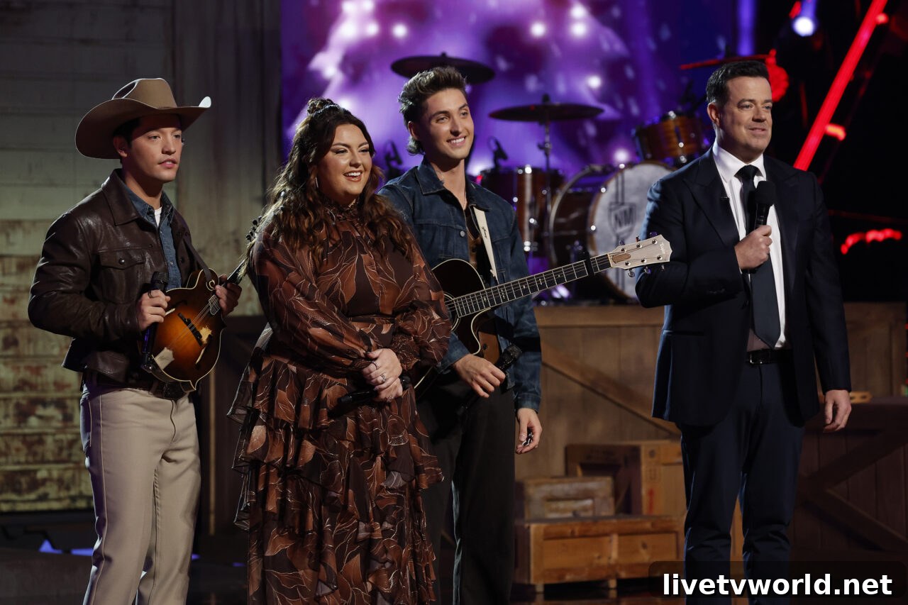 The Voice Season 28: Top 6 Finale Predictions and Poll Results 4 Dek of Hearts, Carson Daly -- The Voice 28